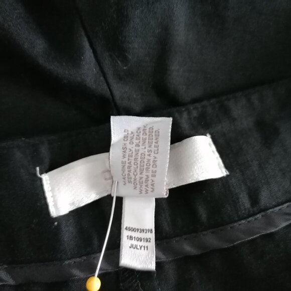 Chico's Women's Black Straight Leg Hidden Zip Formal Dress Pants Size XL/16 - Picture 6 of 6